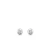 Pendientes Oro Blanco Elma 18 Ktes<Alda Joyeros Discount
