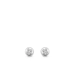 Pendientes Oro Blanco Elma 18 Ktes<Alda Joyeros Discount
