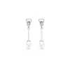 Pendientes Oro Blanco Kaile 18 Ktes<Alda Joyeros Outlet