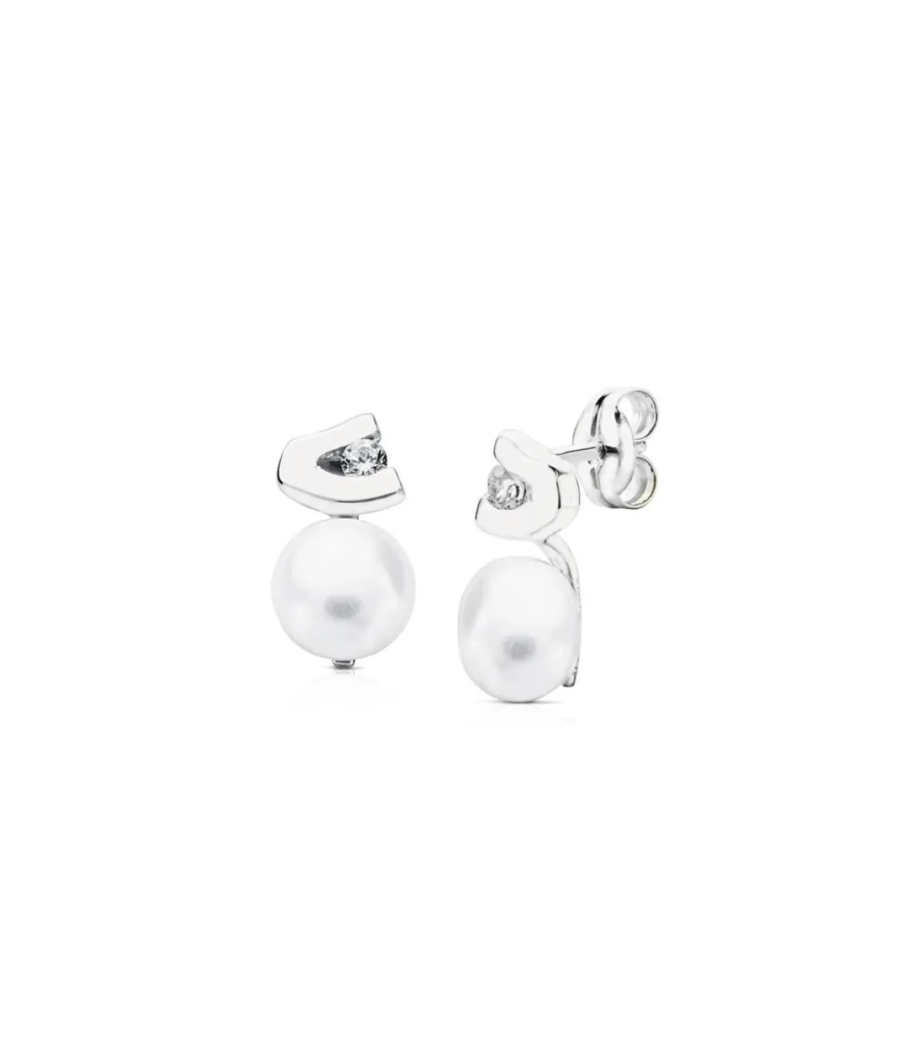 Pendientes Oro Blanco Treva 18 Ktes<Alda Joyeros Flash Sale