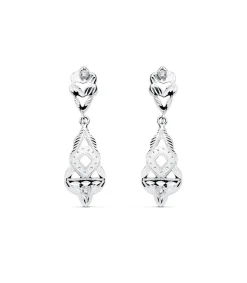 Pendientes Scherezade Oro Blanco 18K Lapidados<Alda Joyeros Best