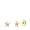 Pendientes Star Diamantes 0.060 Qtes. Oa 18K<Alda Joyeros Cheap