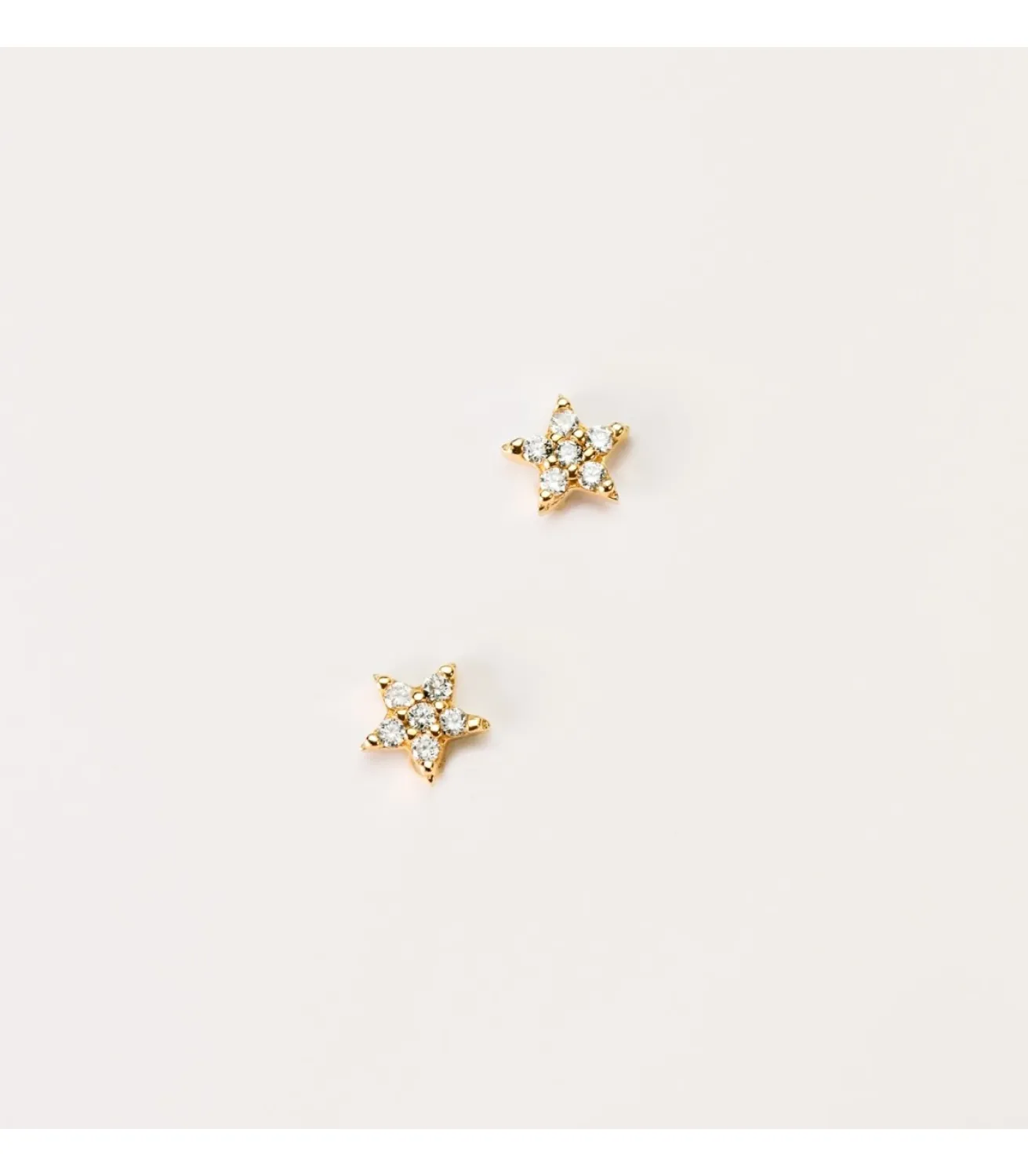 Pendientes Star Diamantes 0.060 Qtes. Oa 18K<Alda Joyeros Cheap