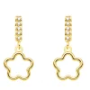 Pendientes Suli Oro Amarillo 18K Flor<Alda Joyeros Store