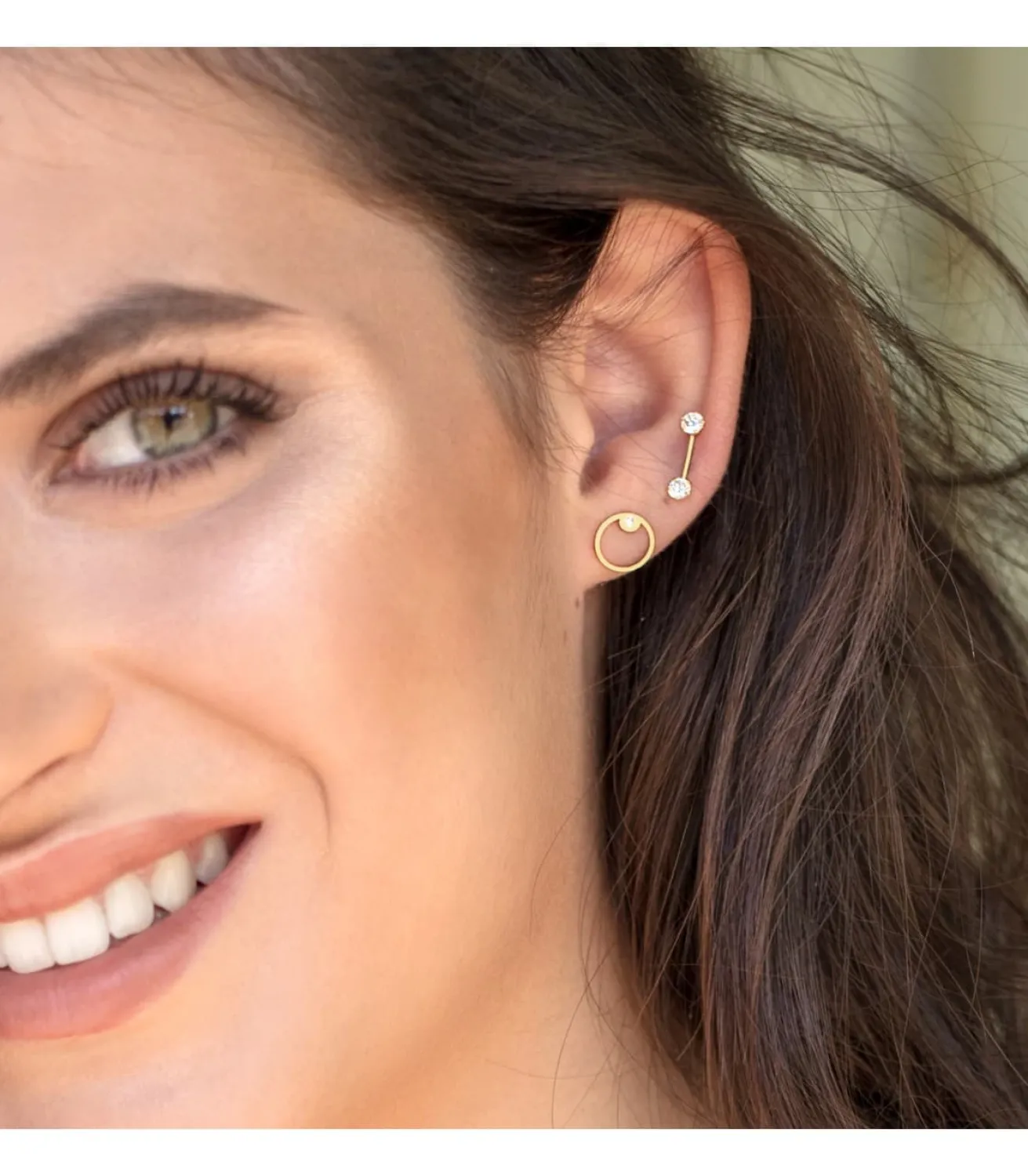Pendientes Trepador Oro Amarillo 18K Spark & Bar<Alda Joyeros Best Sale
