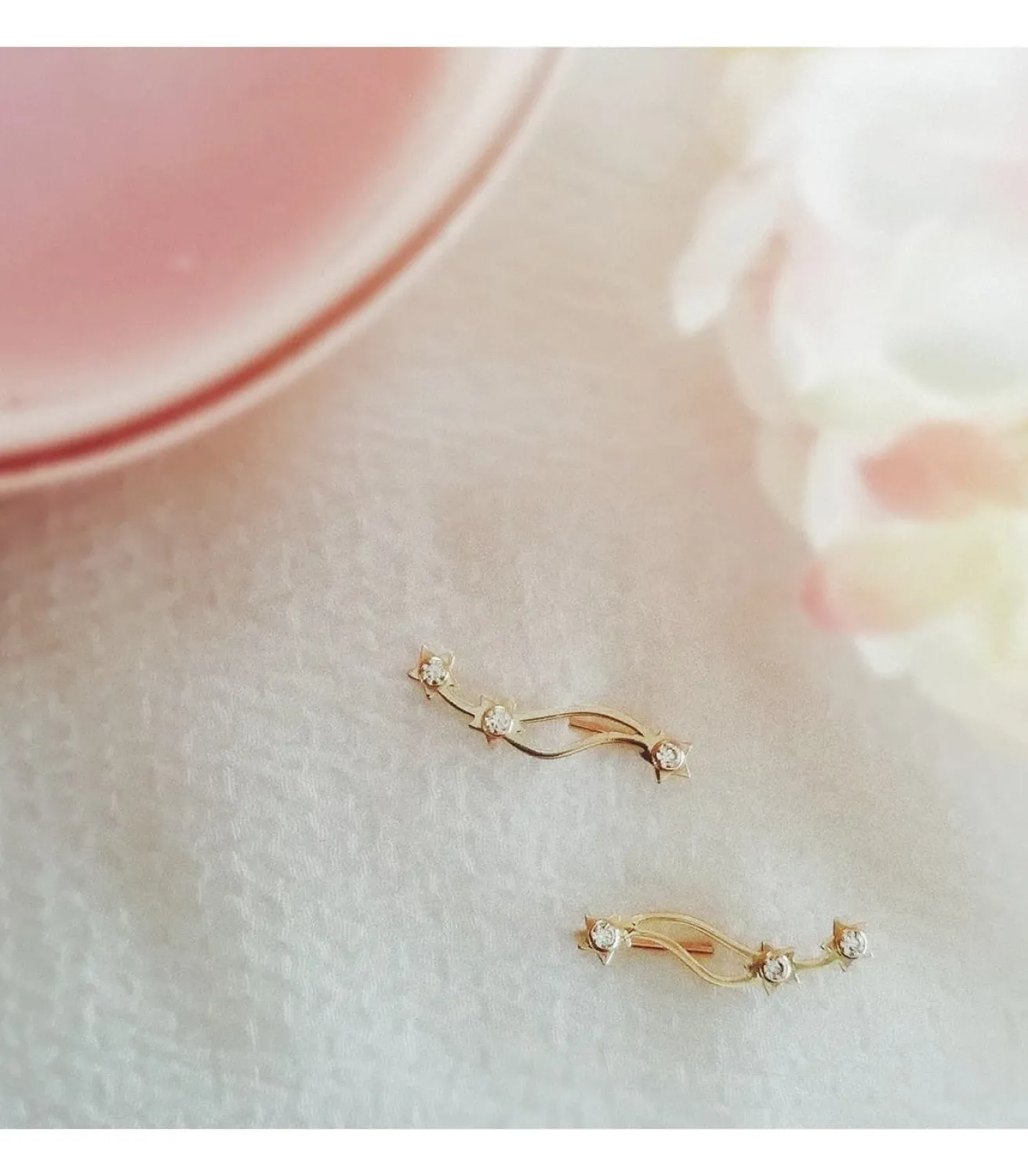 Pendientes Trepadores Constelacion Oro 18K<Alda Joyeros Sale
