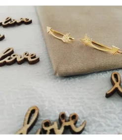 Pendientes Trepadores Flechas Oro 18K<Alda Joyeros Cheap