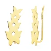 Pendientes Trepadores Oro 18K Cuatro Mariposas<Alda Joyeros Discount