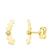 Pendientes Trepadores Petit Rombos Oro 18K<Alda Joyeros Best Sale