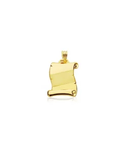 Pergamino Banda Oro Amarillo 18K 22Mm<Alda Joyeros Fashion
