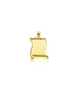 Pergamino Colgante Liso 18K 22Mm<Alda Joyeros Outlet