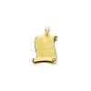 Pergamino Rh Oro Amarillo 18K 26Mm<Alda Joyeros Shop