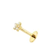 Piercing De Oreja Estrella Oro Amarillo 18K<Alda Joyeros Cheap