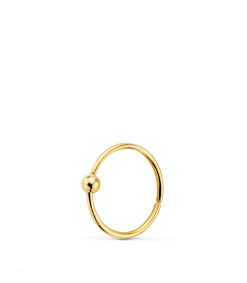 Piercing Nariz Aro Oro 18K Bolita 8Mm<Alda Joyeros Discount