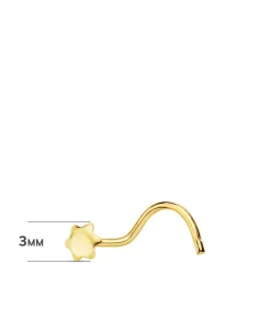 Piercing Nariz Mujer Oro 18K Estrella<Alda Joyeros Fashion