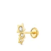 Piercing Oreja Oro Amarillo 18K Estrellas<Alda Joyeros Clearance
