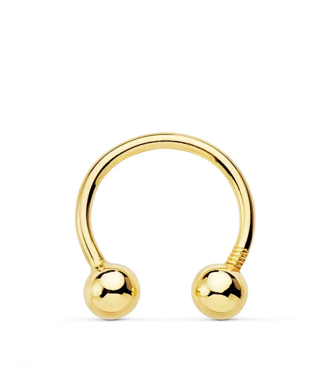 Piercing Septum Bolitas Oro 18K<Alda Joyeros Flash Sale
