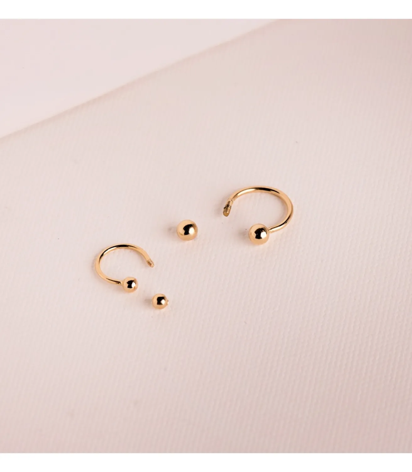 Piercing Septum Oro Amarillo 18K<Alda Joyeros Online