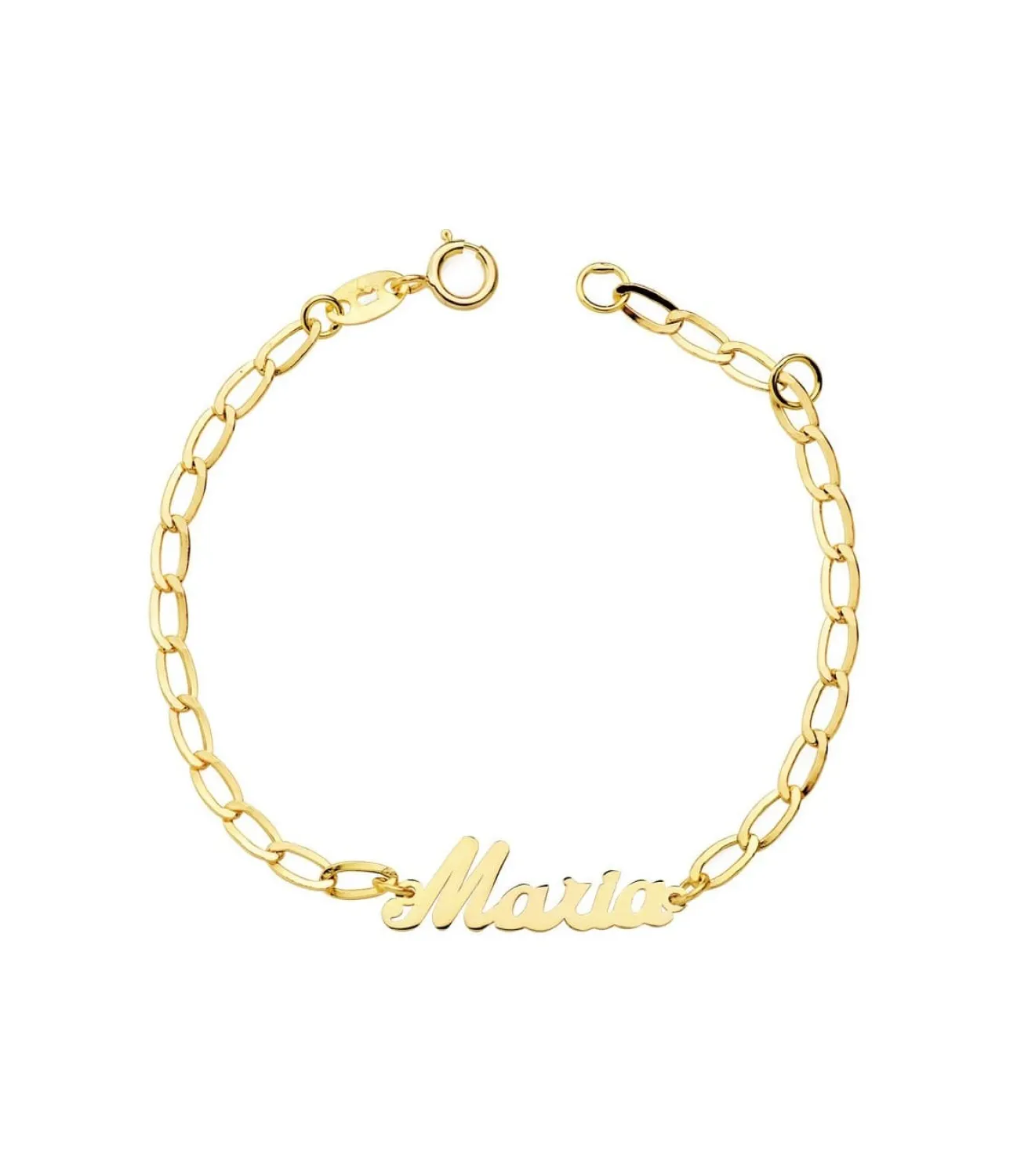 Pulsera Bebé Oro Amarillo 18K Nombre Personalizable<Alda Joyeros Flash Sale