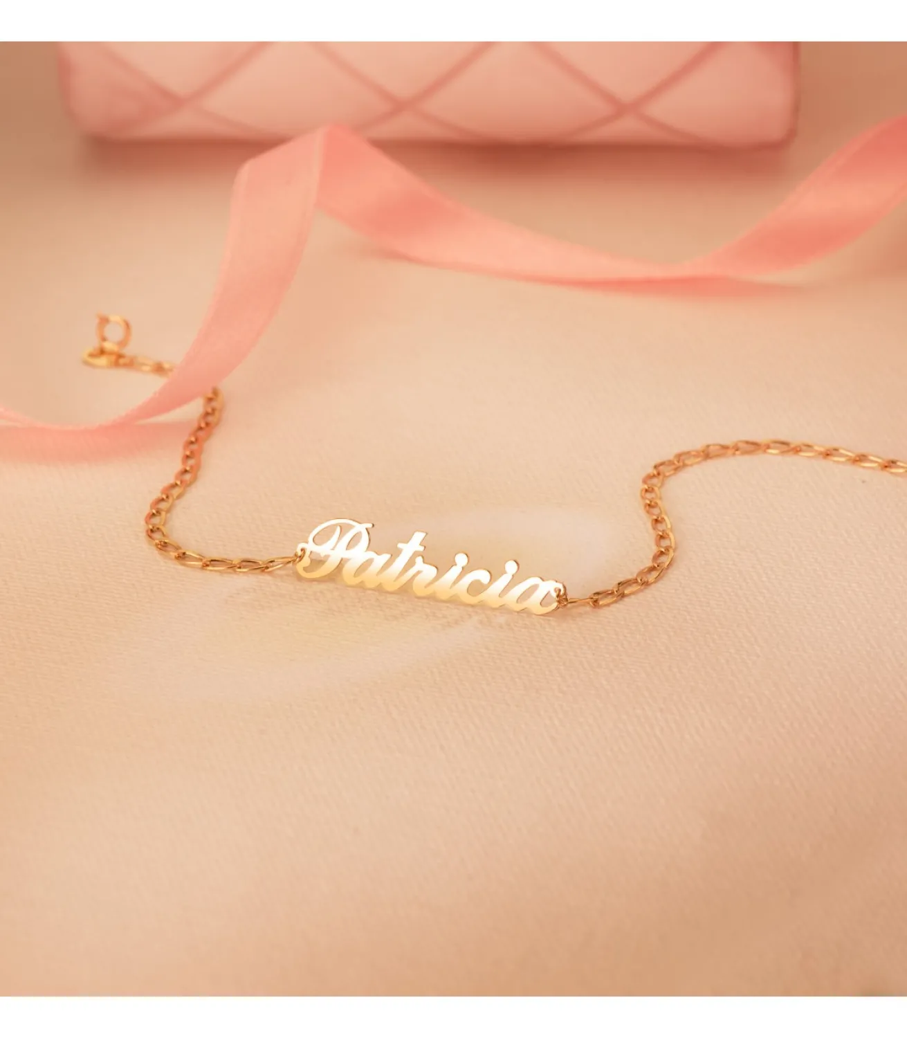 Pulsera Con Nombre 21Cm "Carrie Bradshaw" 18K<Alda Joyeros Fashion