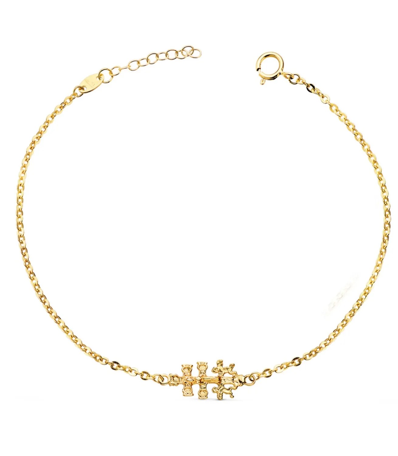 Pulsera Cruz De Caravaca Oro 18K 20 Cm<Alda Joyeros Sale