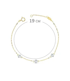 Pulsera Diamantes Cherie Oro 18K 0.045 Qtes.<Alda Joyeros Best Sale