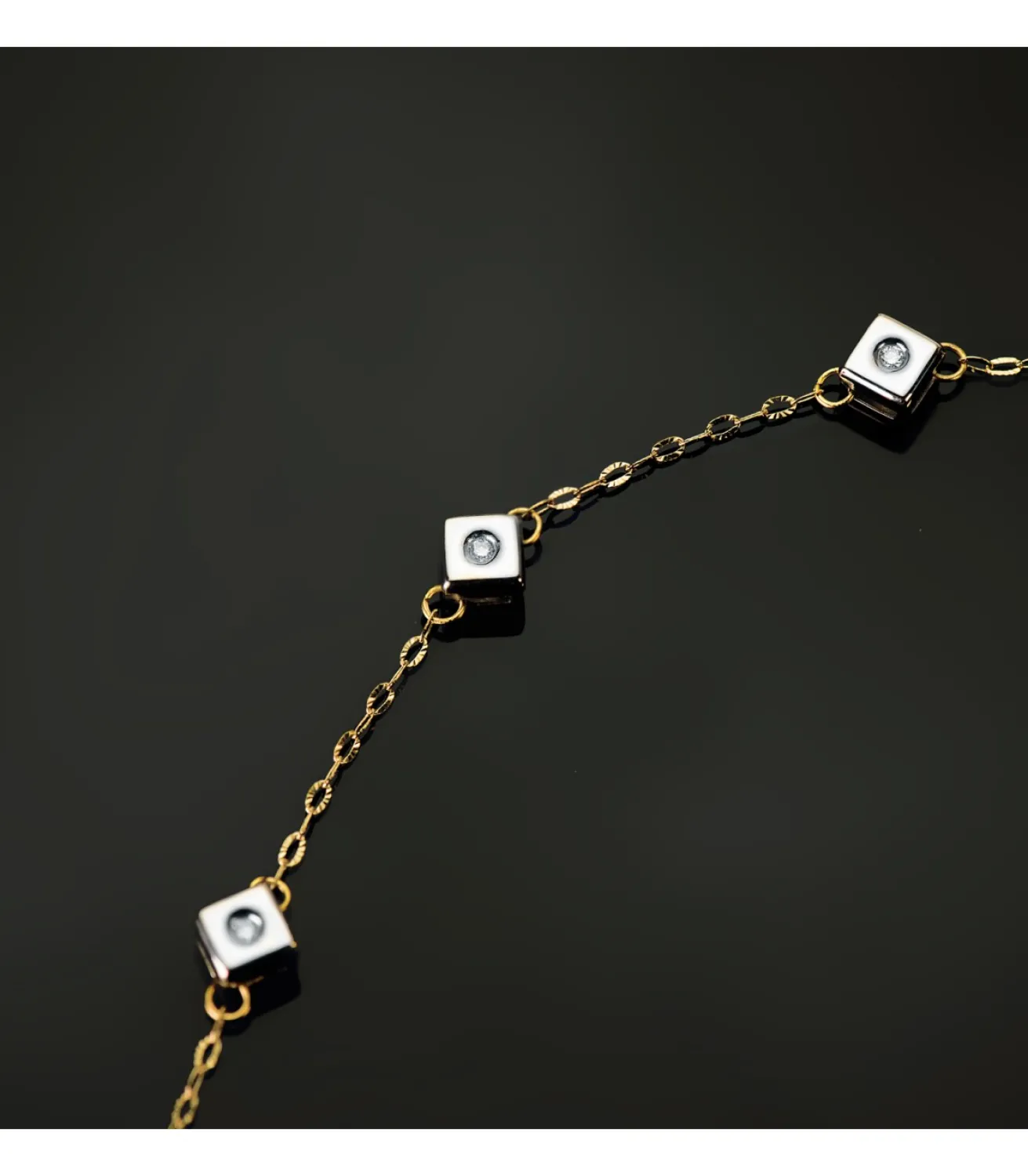 Pulsera Diamantes Cherie Oro 18K 0.045 Qtes.<Alda Joyeros Best Sale