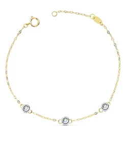Pulsera Diamantes Delicia Oro 18K 0.045 Qtes.<Alda Joyeros Flash Sale