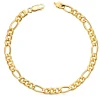 Pulsera Figaro Oro 18 K 21 Cm 5 Mm<Alda Joyeros Discount