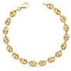 Pulsera Grano De Cafe Oro 18K 6Mm 19Cm<Alda Joyeros Shop