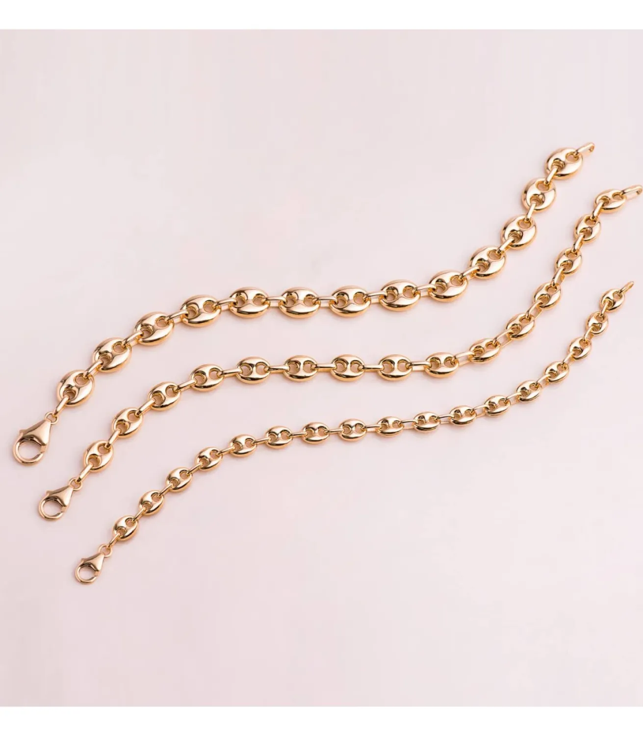 Pulsera Grano De Cafe Oro 18K 7.5Mm 21Cm<Alda Joyeros Sale