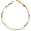 Pulsera Mujer Beirut Oro Bicolor 18K<Alda Joyeros Outlet