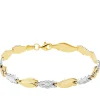 Pulsera Mujer Niamey Oro Bicolor 18K<Alda Joyeros Flash Sale