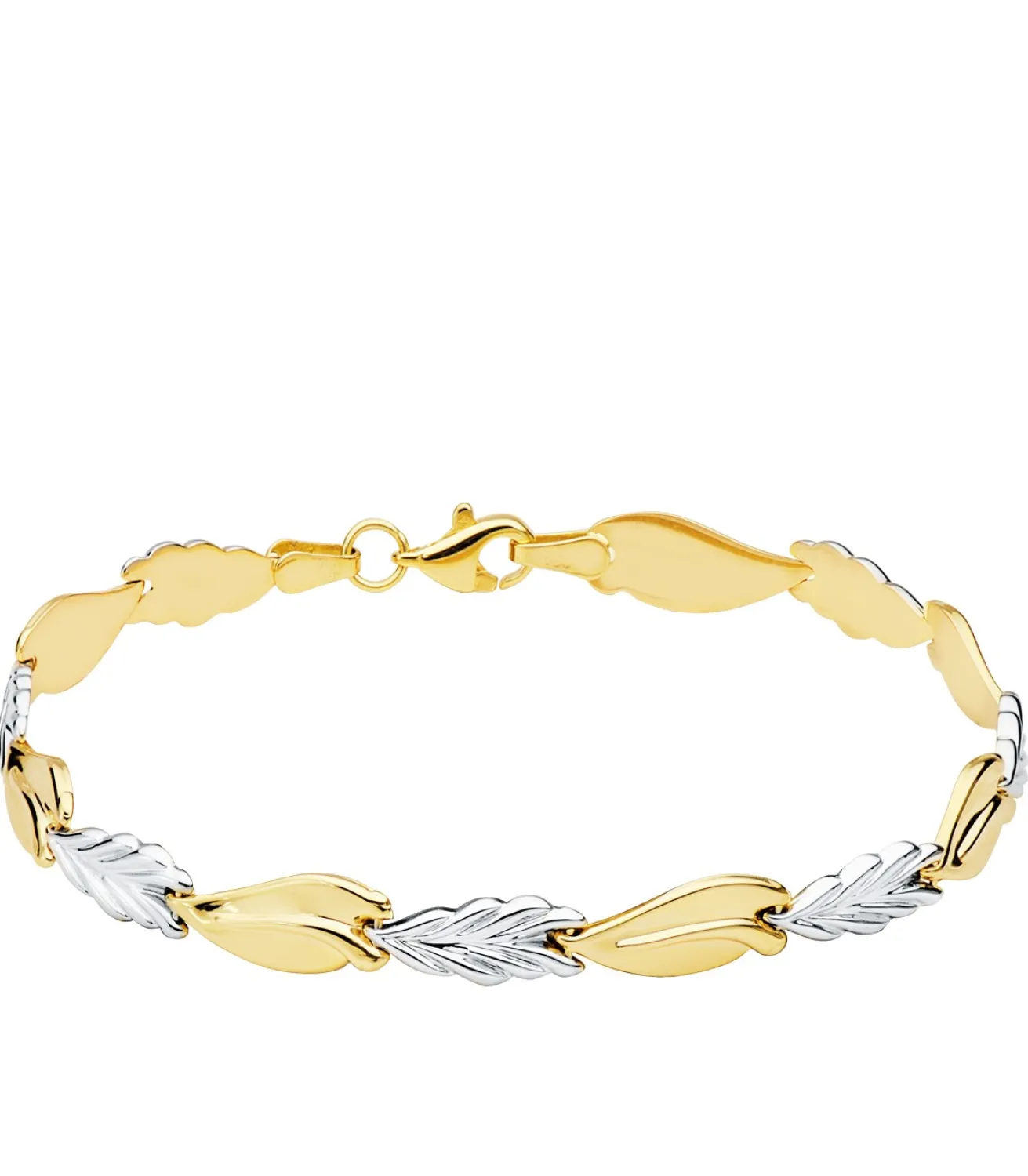 Pulsera Mujer Niamey Oro Bicolor 18K<Alda Joyeros Flash Sale