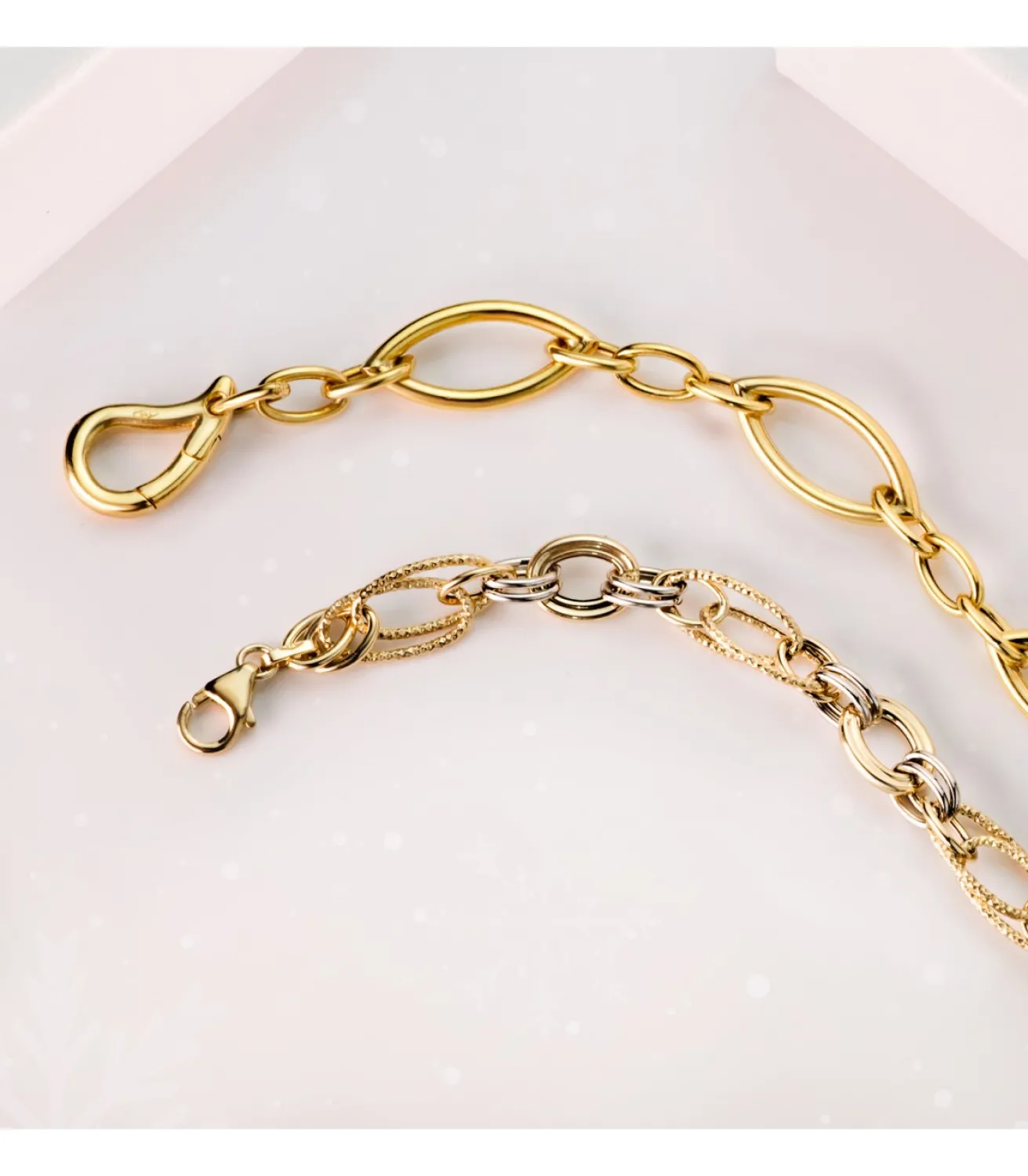 Pulsera Mujer Oro Amarillo 18K 19,5Cm<Alda Joyeros Online