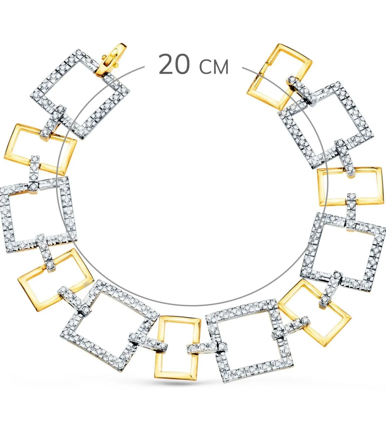 Pulsera Mujer Oro Bicolor 18K Erica<Alda Joyeros New