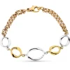 Pulsera Mujer Oro Tricolor 9K Rosalia<Alda Joyeros Best Sale