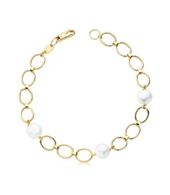 Pulsera Niña 1 Comunion Oro 18K 18 Cm Perlas<Alda Joyeros Hot