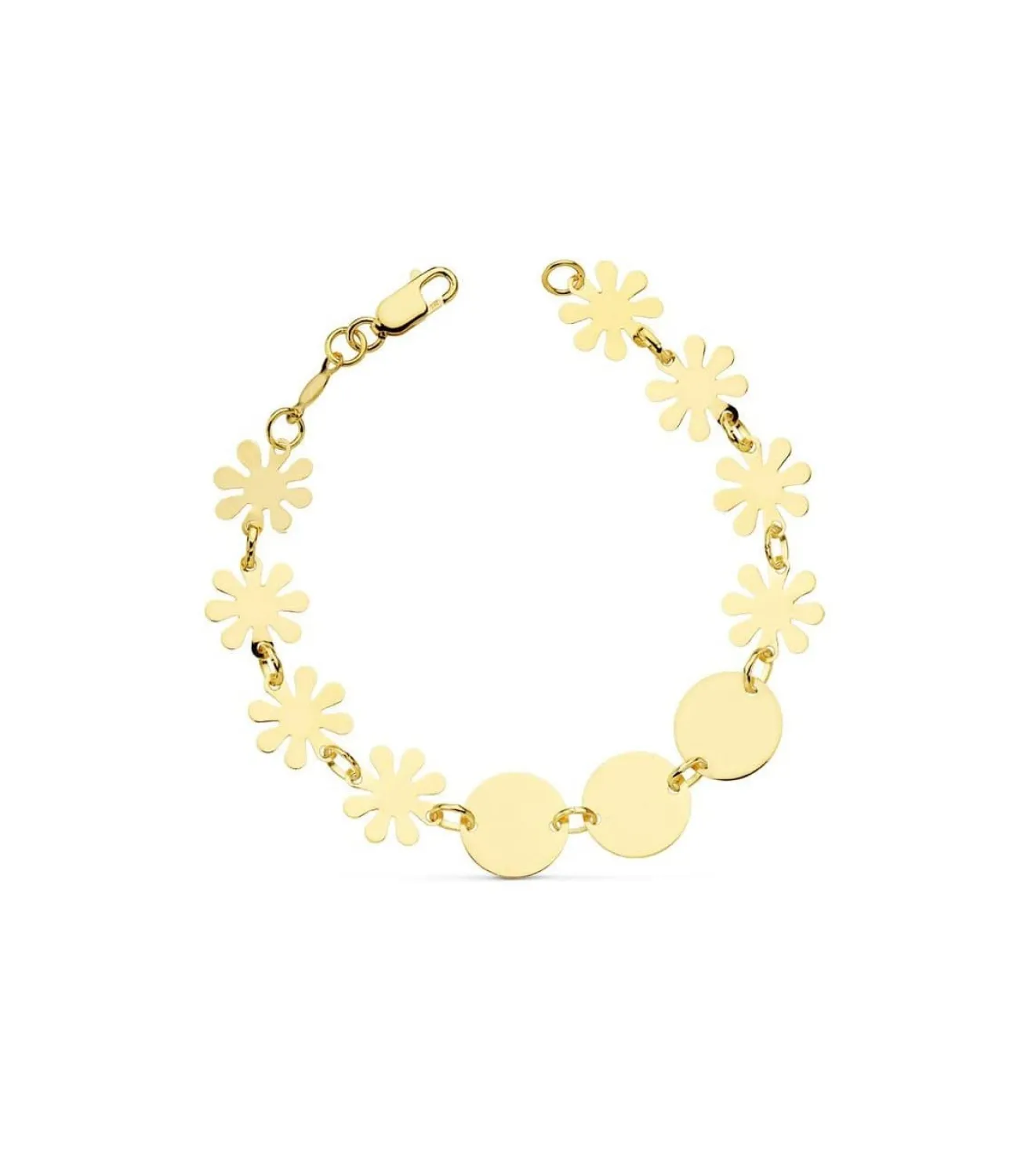 Pulsera Oro Amarillo 18K Gold Spring<Alda Joyeros Store
