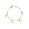 Pulsera Oro Bicolor 18K Teddy<Alda Joyeros Fashion