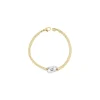 Pulsera Oro Bicolor Mamilia 18 Ktes<Alda Joyeros Cheap
