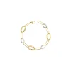 Pulsera Oro Bicolor Manfreda 18 Ktes<Alda Joyeros Discount