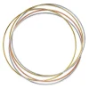 Pulsera Rigida Oro Tricolor 18K 5 Aros<Alda Joyeros Outlet