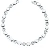 Pulsera Riviere Diamantes 0.240 Qts. Oro Blanco 18K<Alda Joyeros Best