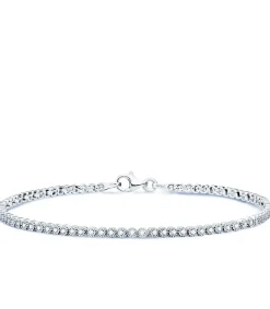 Pulsera Riviere Novia Brigitte Oro Blanco 18K<Alda Joyeros Fashion