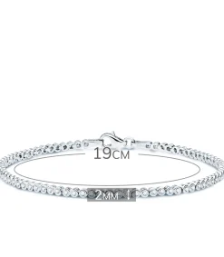 Pulsera Riviere Novia Cosette Oro Blanco 18K<Alda Joyeros Shop
