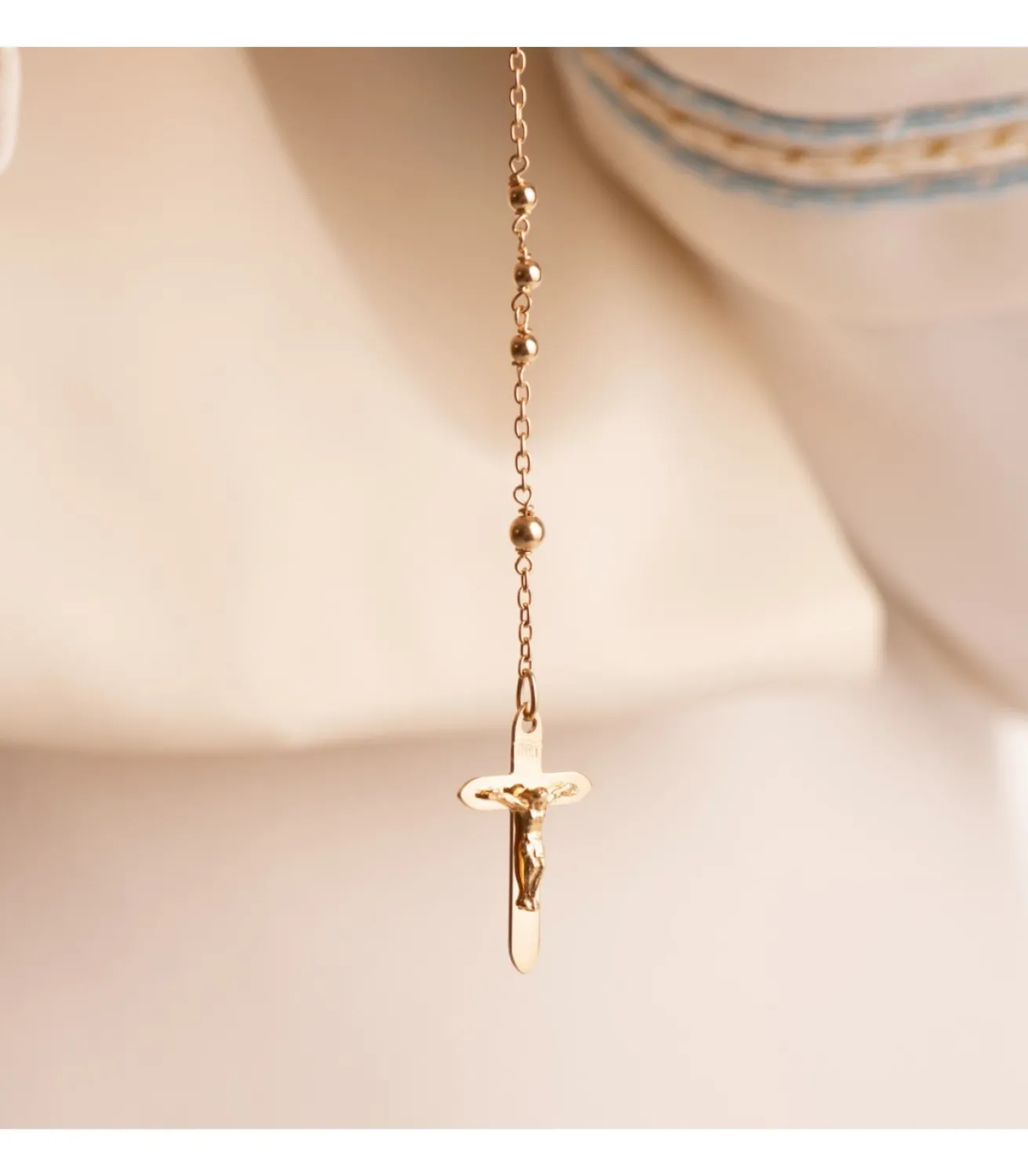 Rosario De Oro 18K Con Cruz Y Medalla Milagrosa<Alda Joyeros Clearance
