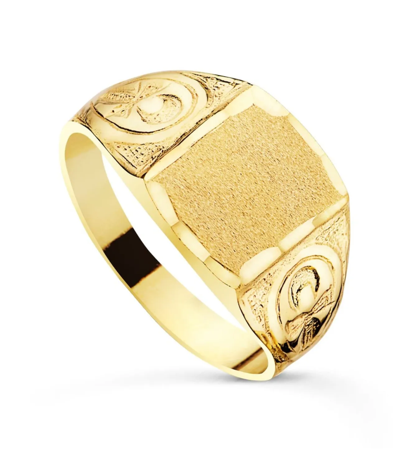 Sello Hombre Gabriel Amarillo Oro 18K Macizo<Alda Joyeros Sale