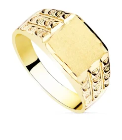 Sello Hombre Gustav Amarillo Oro 18K Macizo<Alda Joyeros New