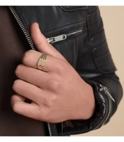 Sello Hombre Gustav Amarillo Oro 18K Macizo<Alda Joyeros New